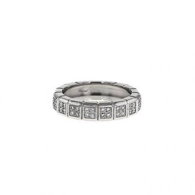 Bague Chopard Ice Cube en or blanc et diamants