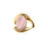 Vintage ring in yellow gold and quartz - 00pp thumbnail