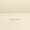 Saint Laurent Betty shoulder bag in white leather - Detail D4 thumbnail