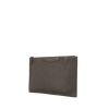 Pochette Givenchy  Antigona pochette en cuir gris - 00pp thumbnail