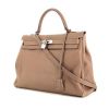 Hermes Kelly 35 cm handbag in etoupe togo leather - 00pp thumbnail