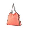 Stella McCartney Falabella handbag in salmon pink canvas - 00pp thumbnail