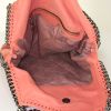 Stella McCartney Falabella handbag in salmon pink canvas - Detail D2 thumbnail