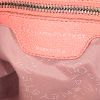 Bolso de mano Stella McCartney Falabella en lona color salmón - Detail D3 thumbnail