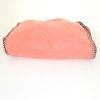 Stella McCartney Falabella handbag in salmon pink canvas - Detail D4 thumbnail
