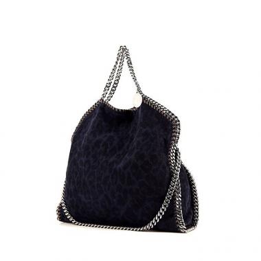 Sac à main Stella McCartney Falabella en toile bleue
