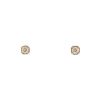 Fred Pain de Sucre Celebration earrings in pink gold and diamonds - 00pp thumbnail