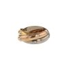 Cartier Trinity medium model ring in 3 golds and diamonds, size 52 - 00pp thumbnail