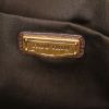 Miu Miu Matelassé handbag in brown quilted leather - Detail D4 thumbnail