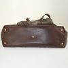 Saint Laurent handbag in brown leather - Detail D4 thumbnail