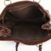 Celine Cabas bag in brown leather - Detail D2 thumbnail