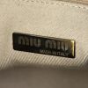Borsa Miu Miu in pelle marrone con decoro di borchie - Detail D3 thumbnail