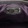 Miu Miu Matelassé bag in navy blue quilted leather - Detail D4 thumbnail