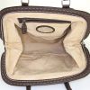 Fendi Selleria handbag in brown grained leather - Detail D2 thumbnail