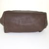 Fendi Selleria handbag in brown grained leather - Detail D4 thumbnail