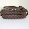 Louis Vuitton Highbury handbag in ebene damier canvas - Detail D4 thumbnail