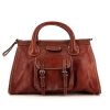 Chloé Edith handbag in brown leather - 360 thumbnail