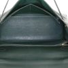 Hermès Kelly handbag in green box leather - Detail D3 thumbnail