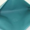 Pochette Hermes Jige en cuir Swift vert-malachite - Detail D2 thumbnail