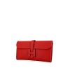 Hermes Jige pouch in red Swift leather - 00pp thumbnail
