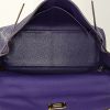Hermes Kelly 32 cm handbag in purple Iris togo leather - Detail D3 thumbnail