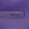 Hermes Kelly 32 cm handbag in purple Iris togo leather - Detail D5 thumbnail