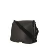 Louis Vuitton Viktor shoulder bag in anthracite grey taiga leather and dark green canvas - 00pp thumbnail