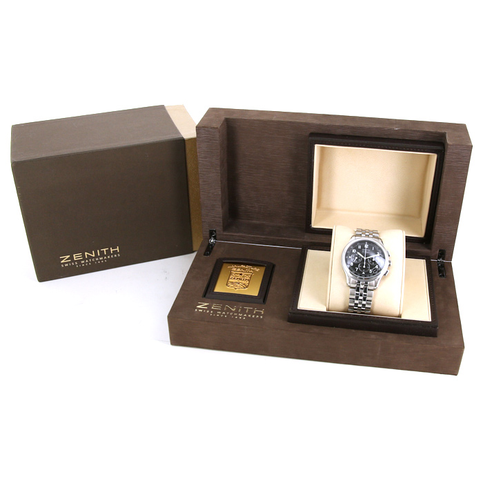 Reloj Zenith El Primero de acero Circa  2004 - Detail D3