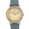 Hermes Clipper watch in yellow gold and stainless steel Circa  2000 - 00pp thumbnail