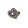 Mauboussin Subtile Raison ring in white gold,  sapphire and sapphire and in amethyst - 00pp thumbnail