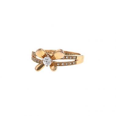 Anello Mauboussin Moi Aimer Toi in oro rosa e diamanti