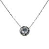 Boucheron Ava necklace in white gold,  diamonds and sapphires and in aquamarine - 00pp thumbnail