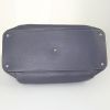 Cartier C De Cartier handbag in grey blue leather - Detail D4 thumbnail