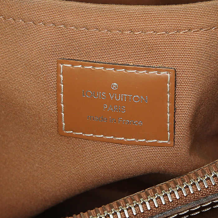 Borsa Louis Vuitton Passy modello medio in pelle Epi marrone - Detail D3
