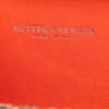 Bottega Veneta Knot pouch in Poppy orange satin and orange water snake - Detail D3 thumbnail