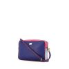 Borsa a tracolla Dolce & Gabbana in pelle multicolore blu marino celeste rosa e rossa - 00pp thumbnail