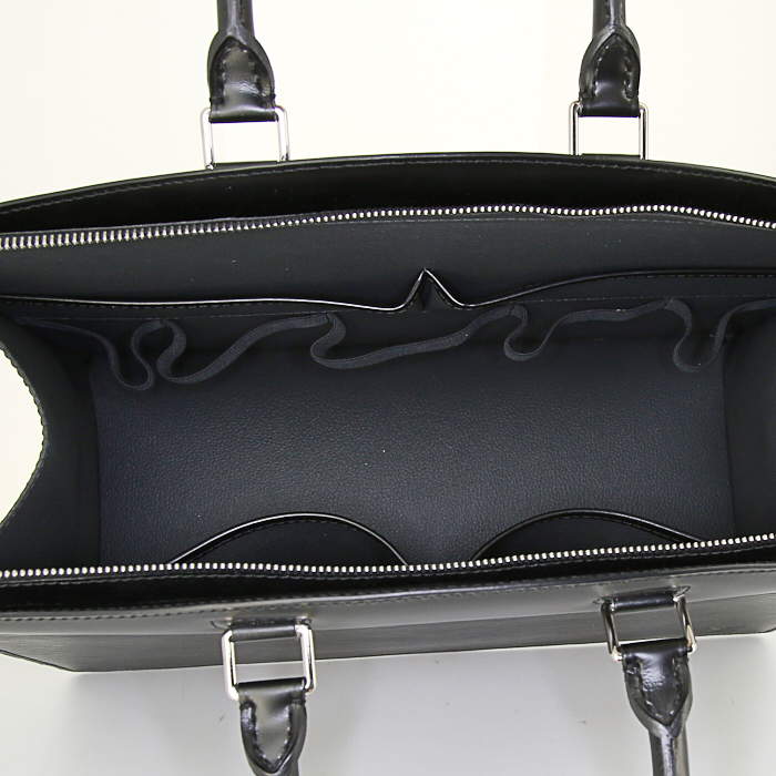 Borsa Louis Vuitton Riviera in pelle Epi nera - Detail D2