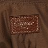 Bolso de mano Cartier Marcello en cuero marrón - Detail D3 thumbnail