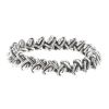 Articulated Hermès 1980's bracelet in silver - 00pp thumbnail