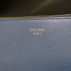 Celine Blade handbag in blue leather - Detail D3 thumbnail