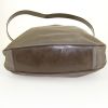 Gucci Bamboo shoulder bag in khaki canvas and khaki patent leather - Detail D5 thumbnail