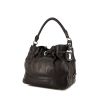 Prada shopping bag in black leather - 00pp thumbnail