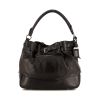 Shopping bag Prada in pelle nera - 360 thumbnail