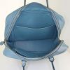 Hermes Plume large model handbag in blue jean epsom leather - Detail D2 thumbnail