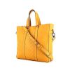 Louis Vuitton Poche-documents briefcase in yellow checkerboard print leather - 00pp thumbnail