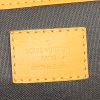 Borsa portadocumenti Louis Vuitton Poche-documents in cuoio con fantasia a scacchi gialla - Detail D4 thumbnail