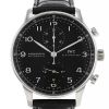 IWC Portuguese watch in stainless steel Ref:  3714 Circa  2000 - 00pp thumbnail