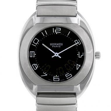 Hermès Espace watch in stainless steel Ref:  ES1.710 Circa  2000