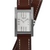 Hermes Tandem watch in stainless steel Ref:  TA1.210 - 00pp thumbnail