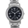 Reloj Hermès de acero Ref :  CL1.910 Circa  2000 - 00pp thumbnail